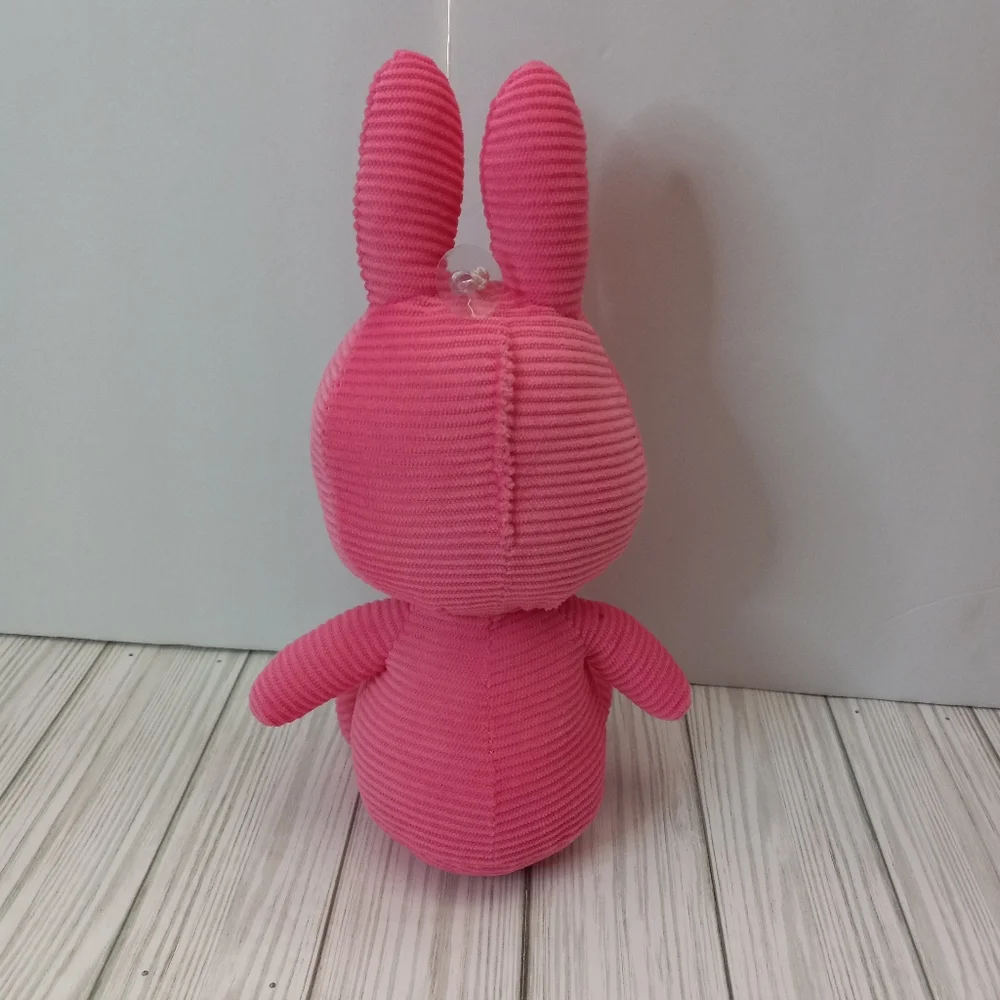 Miffy Corduroy Hot Pink Bunny Rabbit Plush Stuffed Animal